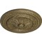 Ekena Millwork Chester Ceiling Medallion (Fits Canopies up to 2 1/4"), 15 3/4"OD x 1 7/8"P, Mississippi Mud Crackle CM15CHMMC - alternate 3